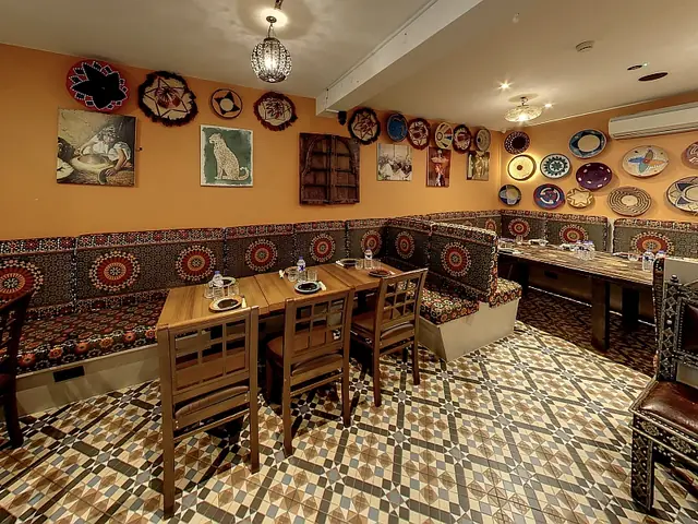 Morrocan Dining Room at Tarboush Watford